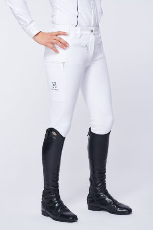 Pantalon d'équitation Sabbia Bianca